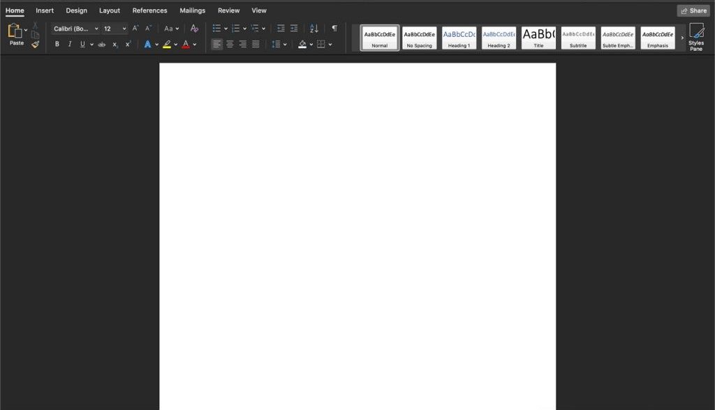 How To Enable Dark Mode In Ms Office